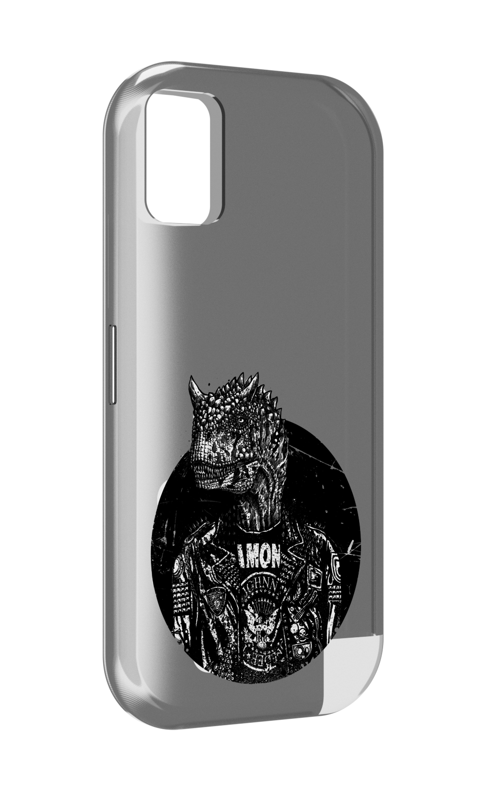 

Чехол MyPads динозавр в куртке для UMIDIGI A11, Прозрачный, Tocco