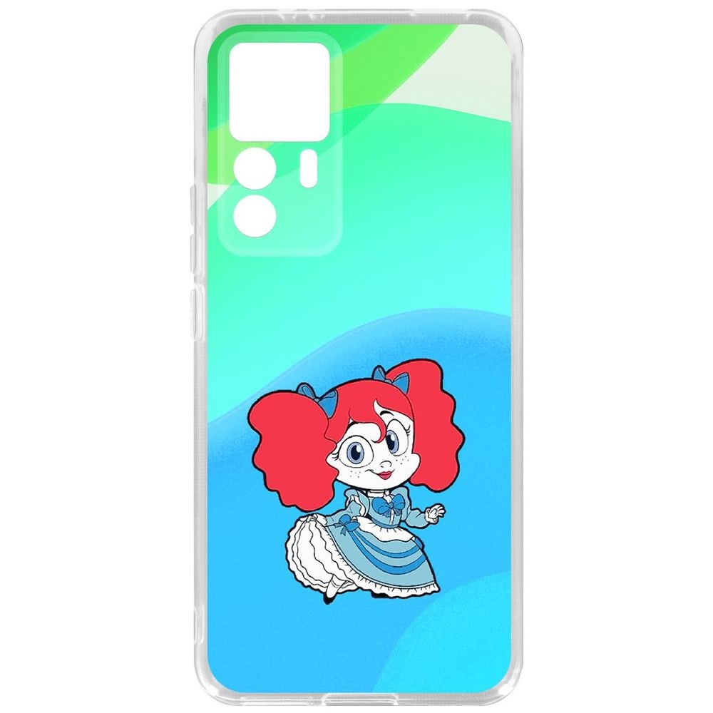 

Чехол-накладка Кейс Хаги Ваги - Кукла Поппи для Xiaomi 12T Pro, Прозрачный