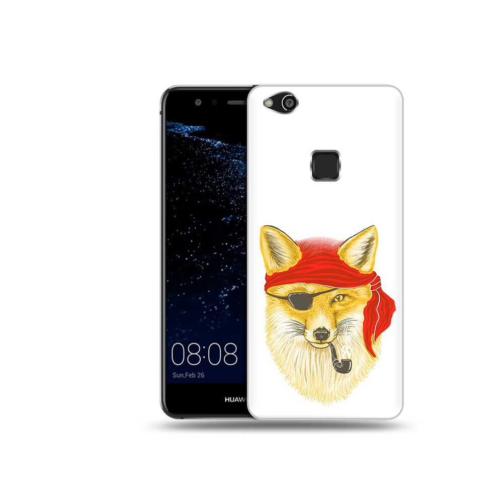 

Чехол MyPads Tocco для Huawei P10 Lite лиса-пират (PT62135.59.440), Прозрачный, Tocco