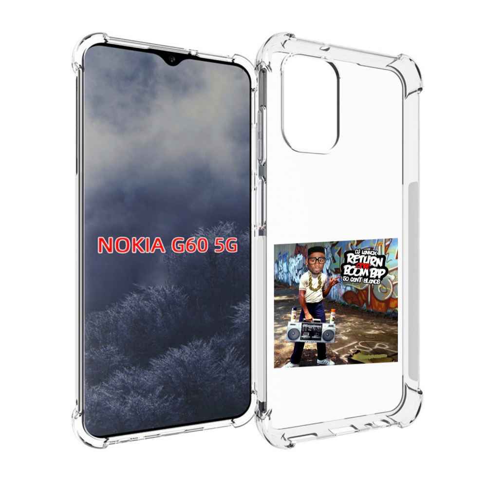

Чехол MyPads 50 Cent & DJ Lennox - Return Of The Boom Bap для Nokia G60 5G, Прозрачный, Tocco