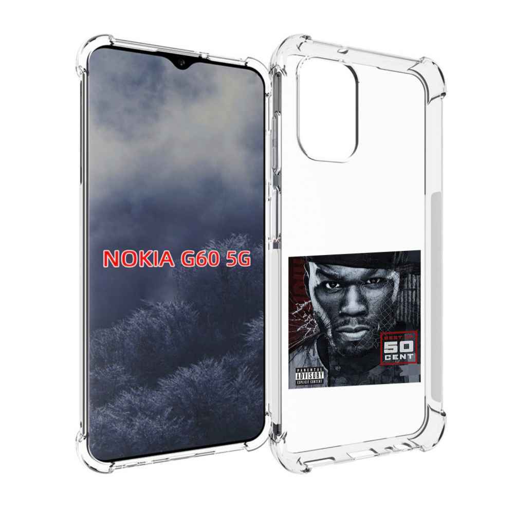 

Чехол MyPads 50 Cent - Best Of для Nokia G60 5G, Прозрачный, Tocco