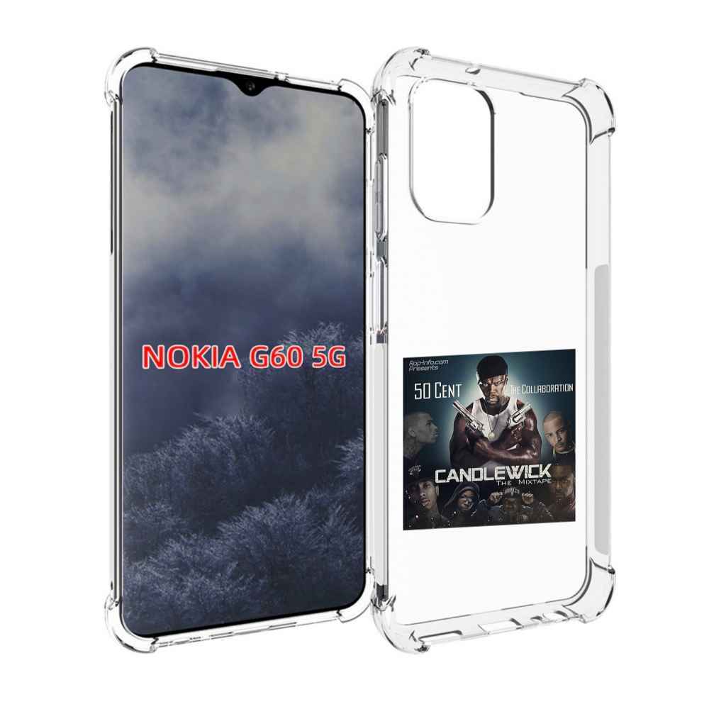 

Чехол MyPads 50 Cent - CandleWick для Nokia G60 5G, Прозрачный, Tocco