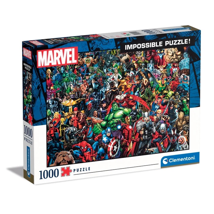

Пазл Clementoni 1000 Marvel (Марвел), арт 39411