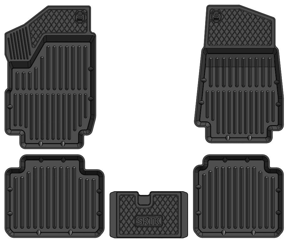 

Коврики резиновые ВАЗ 2121-213-14/31 Нива 3D Standart 4 шт. Саранск