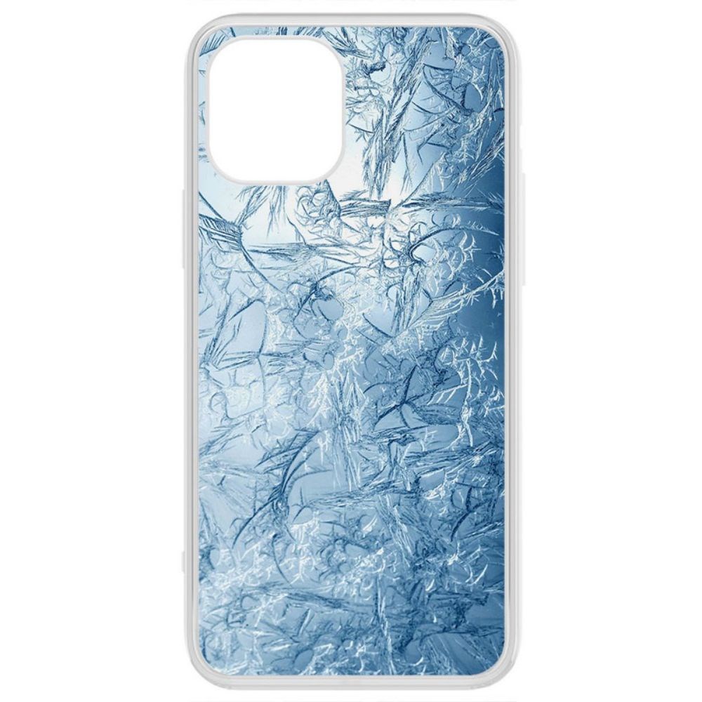 

Чехол-накладка Krutoff Clear Case Лед для iPhone 12 Pro, Прозрачный