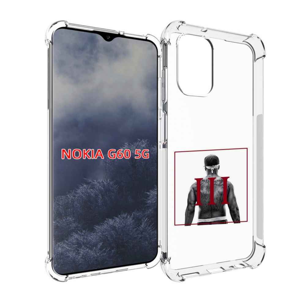 

Чехол MyPads 50 Cent - Straight Outta The Hood III для Nokia G60 5G, Прозрачный, Tocco