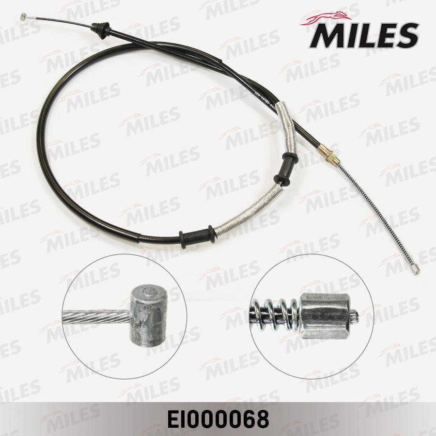 

Трос Ручного Тормоза Фиат/Fiat Doblo 01- 1784мм Прав. Miles арт. EI000068