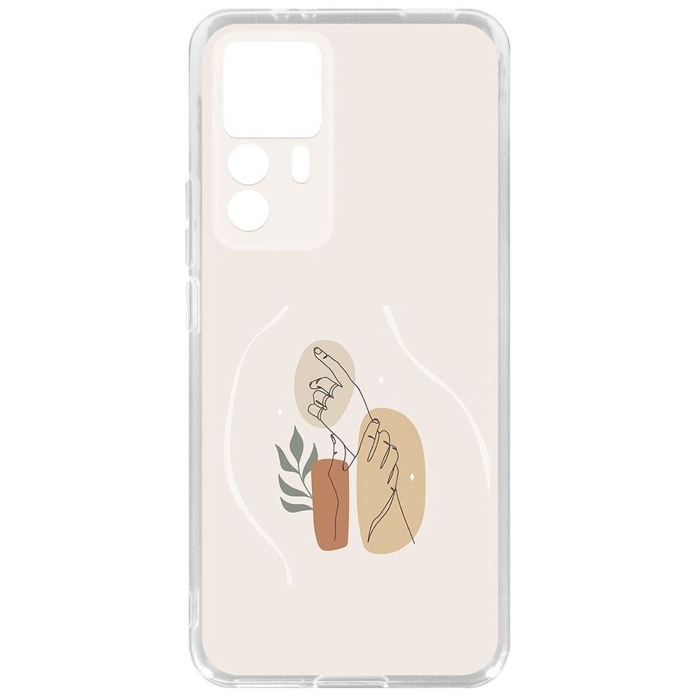 

Чехол-накладка Кейс Тонкость для Xiaomi 12T Pro, Прозрачный