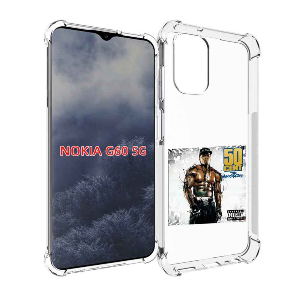 

Чехол MyPads 50 Cent - The Massacre для Nokia G60 5G, Прозрачный, Tocco