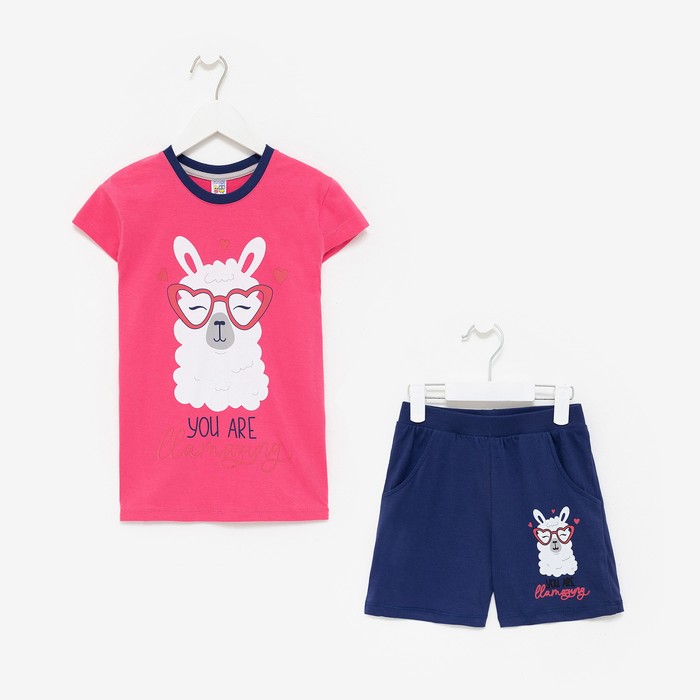 

Костюм детский Baby Style Р00017633, синий, розовый, 128