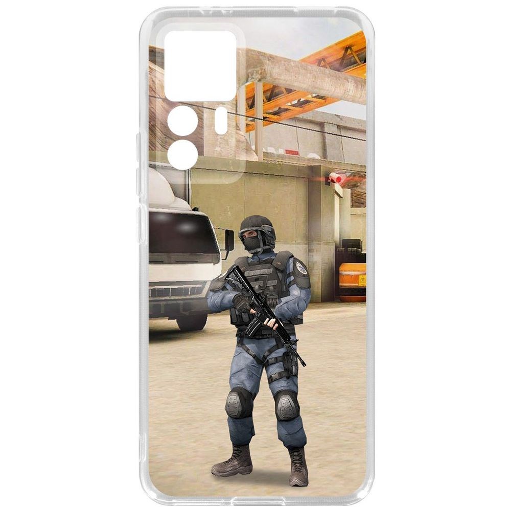 

Чехол-накладка Кейс Cтандофф 2 (Standoff 2) - GIGN для Xiaomi 12T Pro, Прозрачный