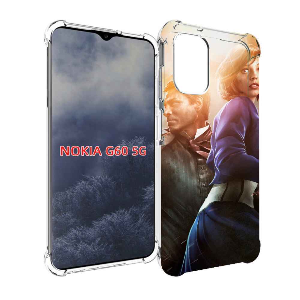 

Чехол MyPads Bioshock Infinite для Nokia G60 5G, Прозрачный, Tocco