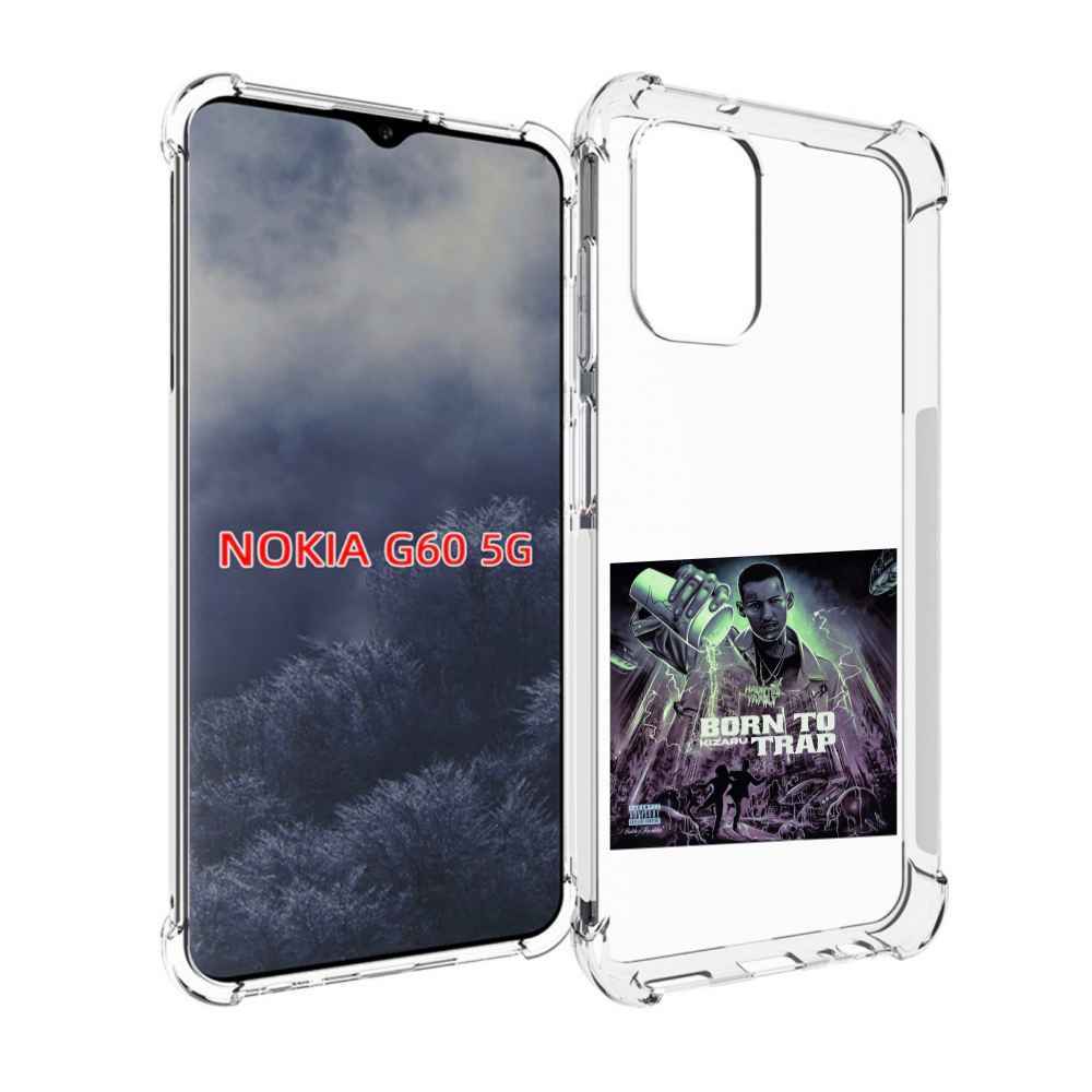 

Чехол MyPads Born to Trap Kizaru для Nokia G60 5G, Прозрачный, Tocco