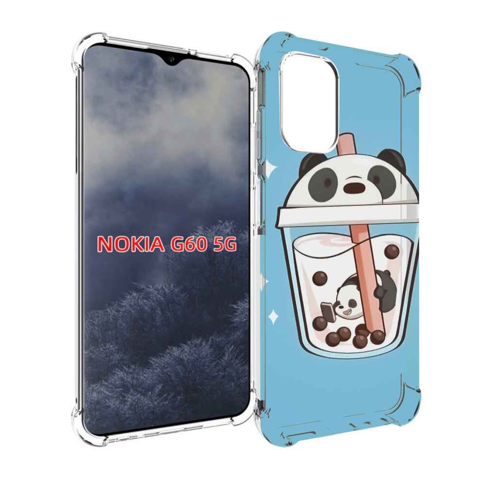 

Чехол MyPads Bubble tea для Nokia G60 5G, Прозрачный, Tocco