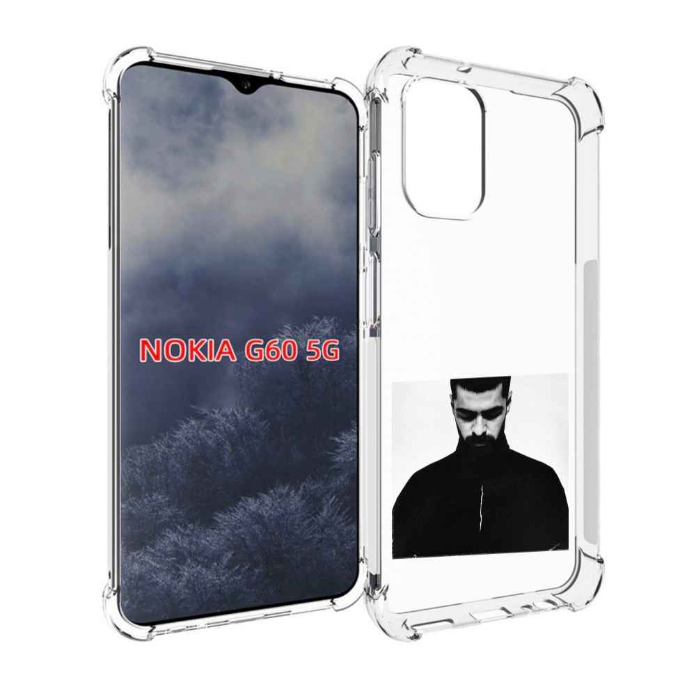 

Чехол MyPads Buster Keaton Miyagi мужской для Nokia G60 5G, Прозрачный, Tocco