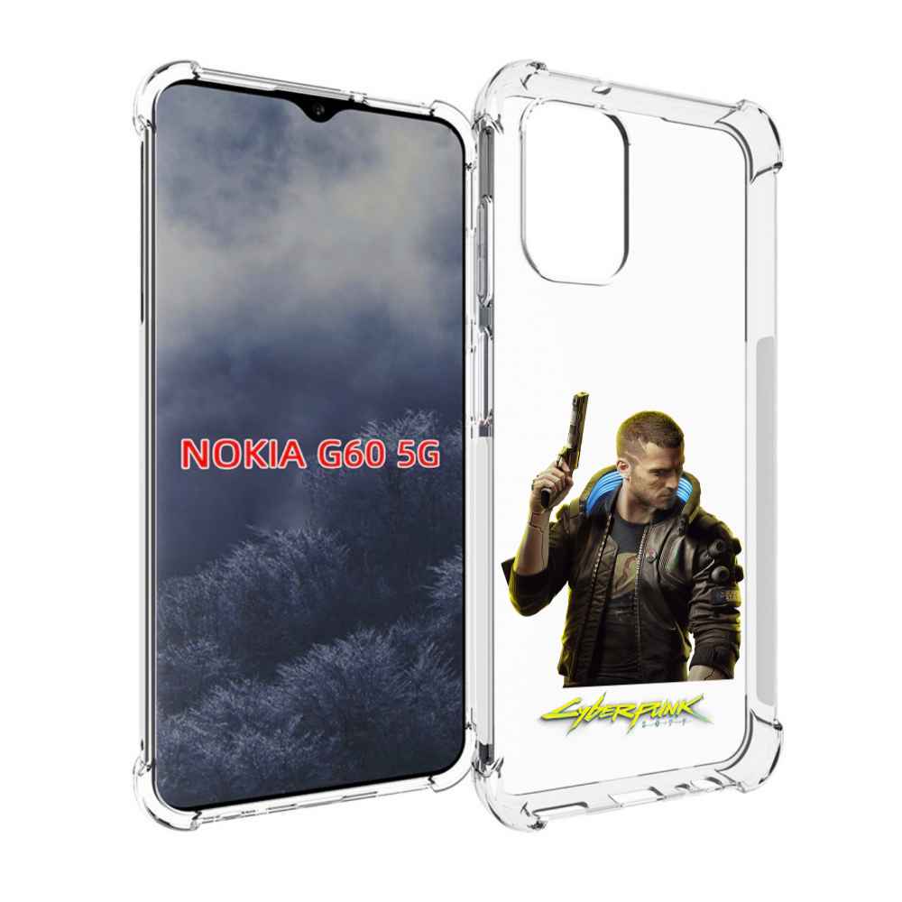 

Чехол MyPads Cyberpunk-2077 для Nokia G60 5G, Прозрачный, Tocco