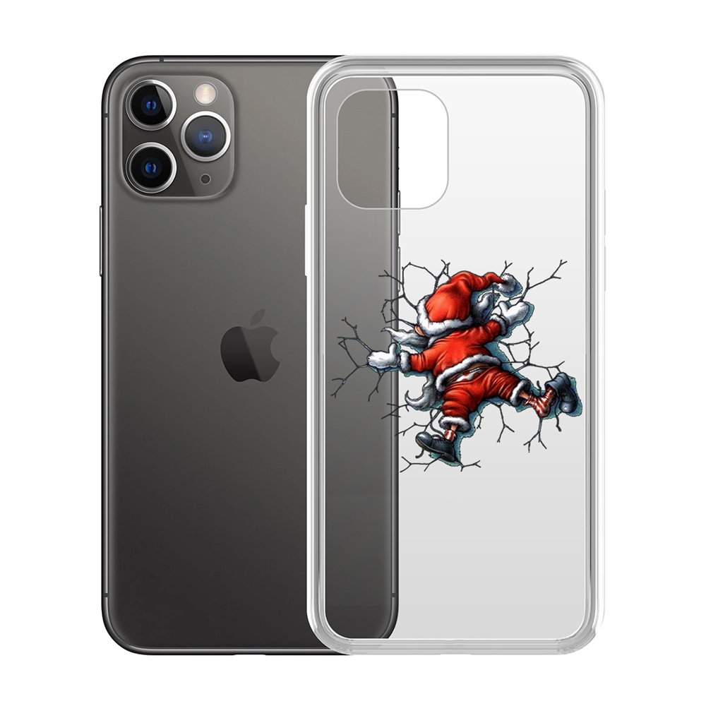 

Чехол-накладка Krutoff Clear Case После праздника для iPhone 11 Pro, Прозрачный