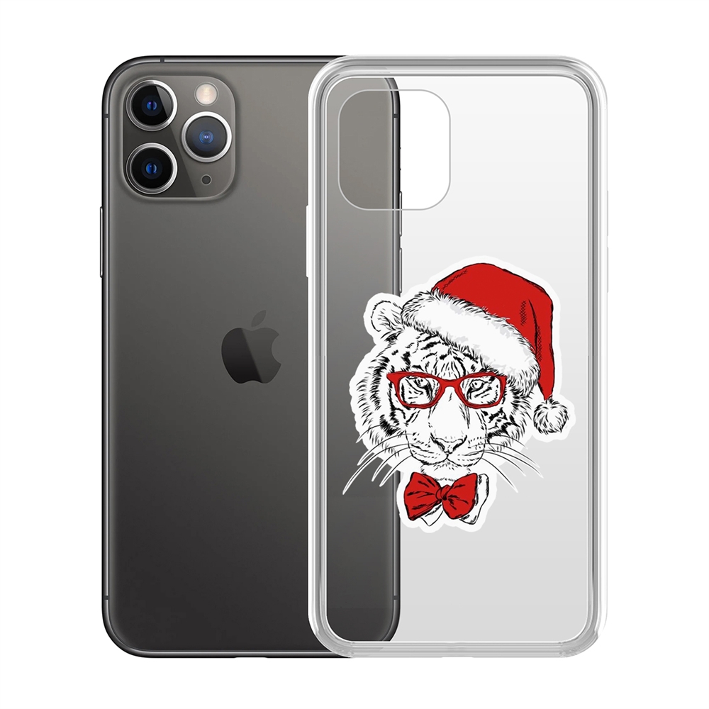 

Чехол-накладка Krutoff Clear Case Символ года для iPhone 11 Pro