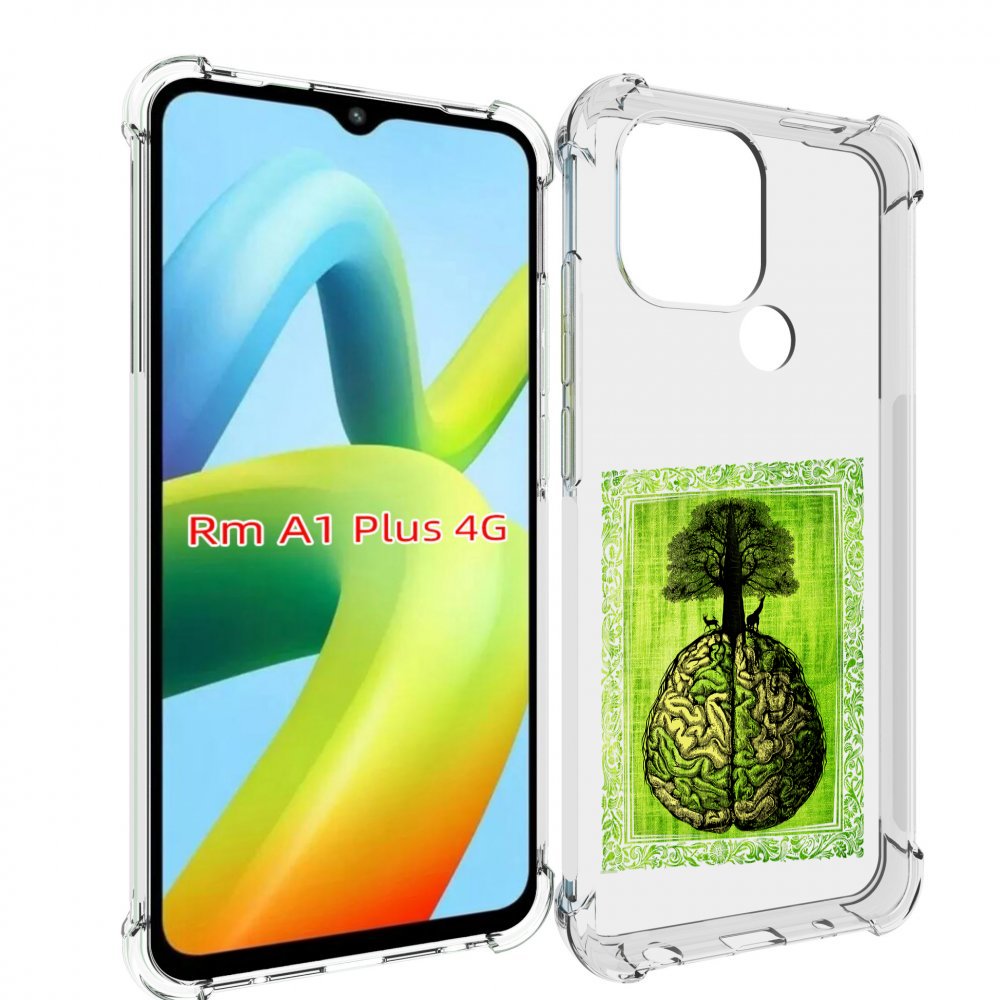 

Чехол MyPads абстракция здоровый мозг для Xiaomi Redmi A1 Plus +, Прозрачный, Tocco