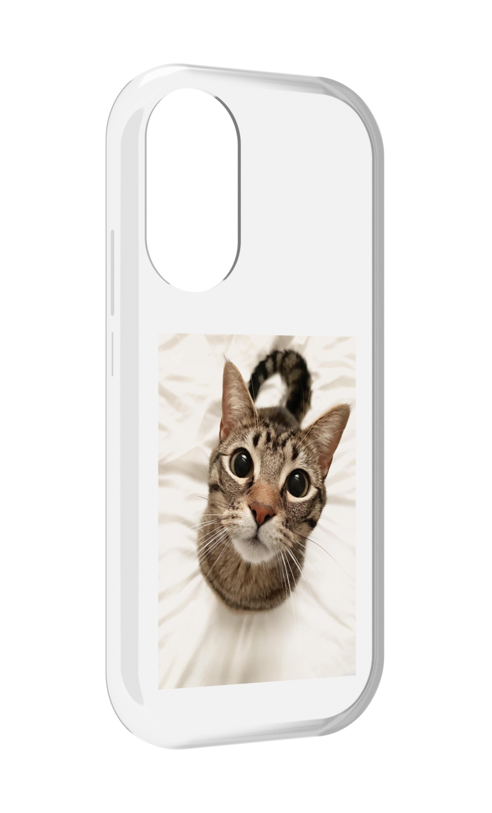 

Чехол MyPads Котик для Honor X7, Прозрачный, Tocco