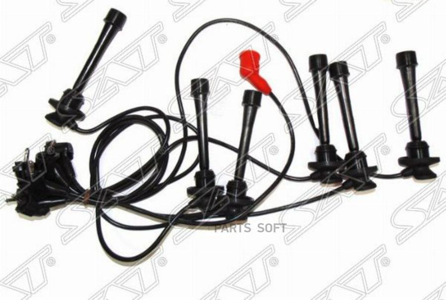 

SAT ST-90919-21562 Провода высоковольтные TOYOTA MARK2/CHASER 92-96 1G-FE GX9# кругл. рези