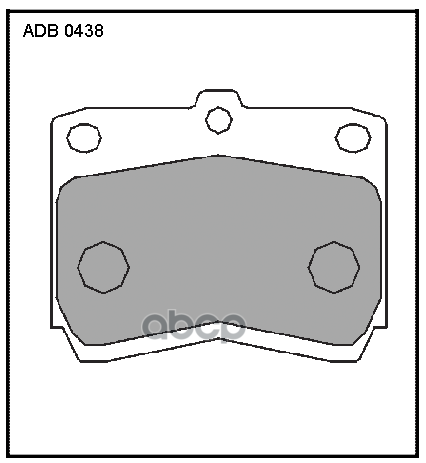 

Тормозные колодки ALLIED NIPPON дисковые ADB0438