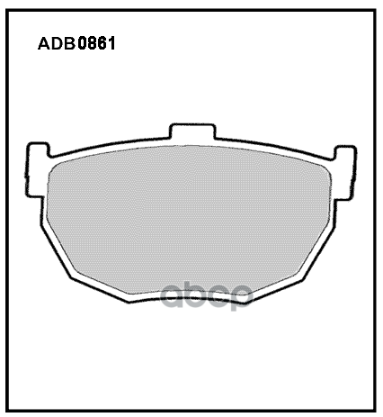 

Тормозные колодки ALLIED NIPPON дисковые ADB0861