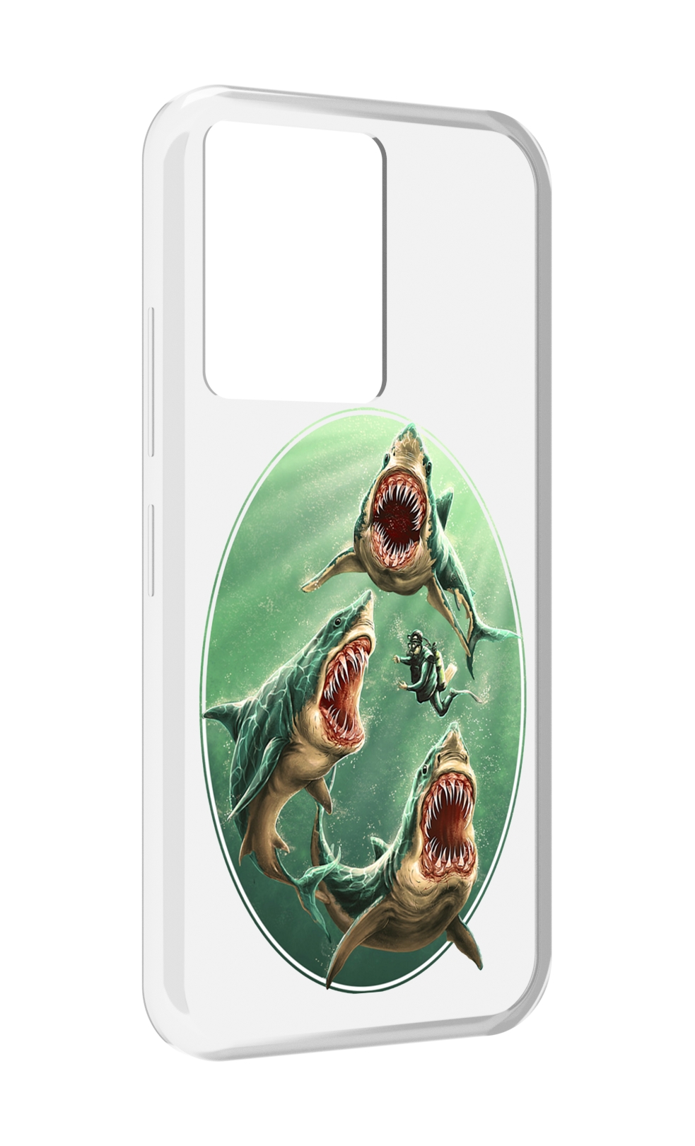 

Чехол MyPads синяя бездна для Infinix Note 12 5G X671 / Note 12 Pro 5G, Прозрачный, Tocco