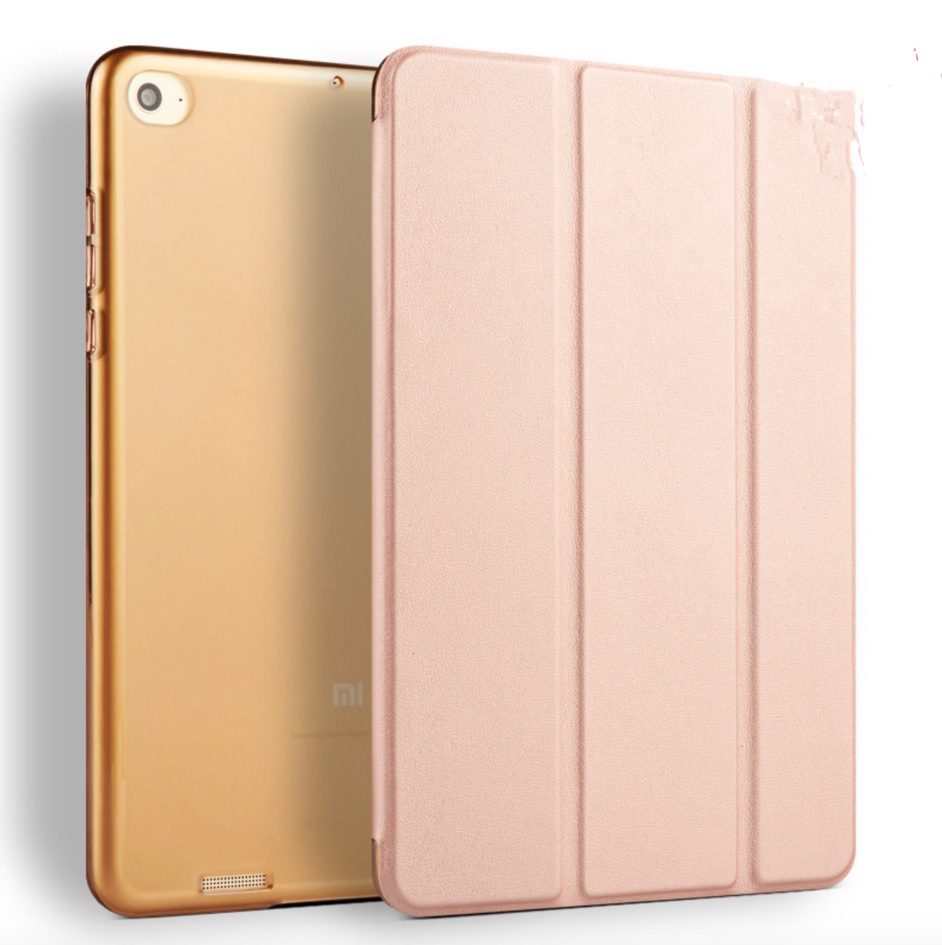 

Чехол MyPads для Xiaomi Mi pad 1 с трансформацией в подставку розовое золото, Sottile