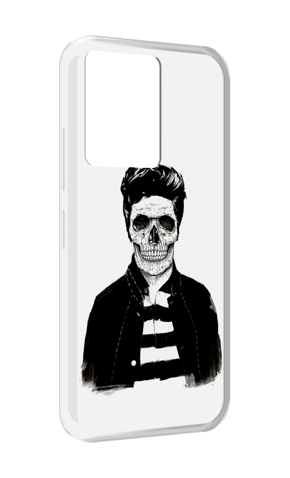 

Чехол MyPads скелет для Infinix Note 12 5G X671 / Note 12 Pro 5G, Прозрачный, Tocco