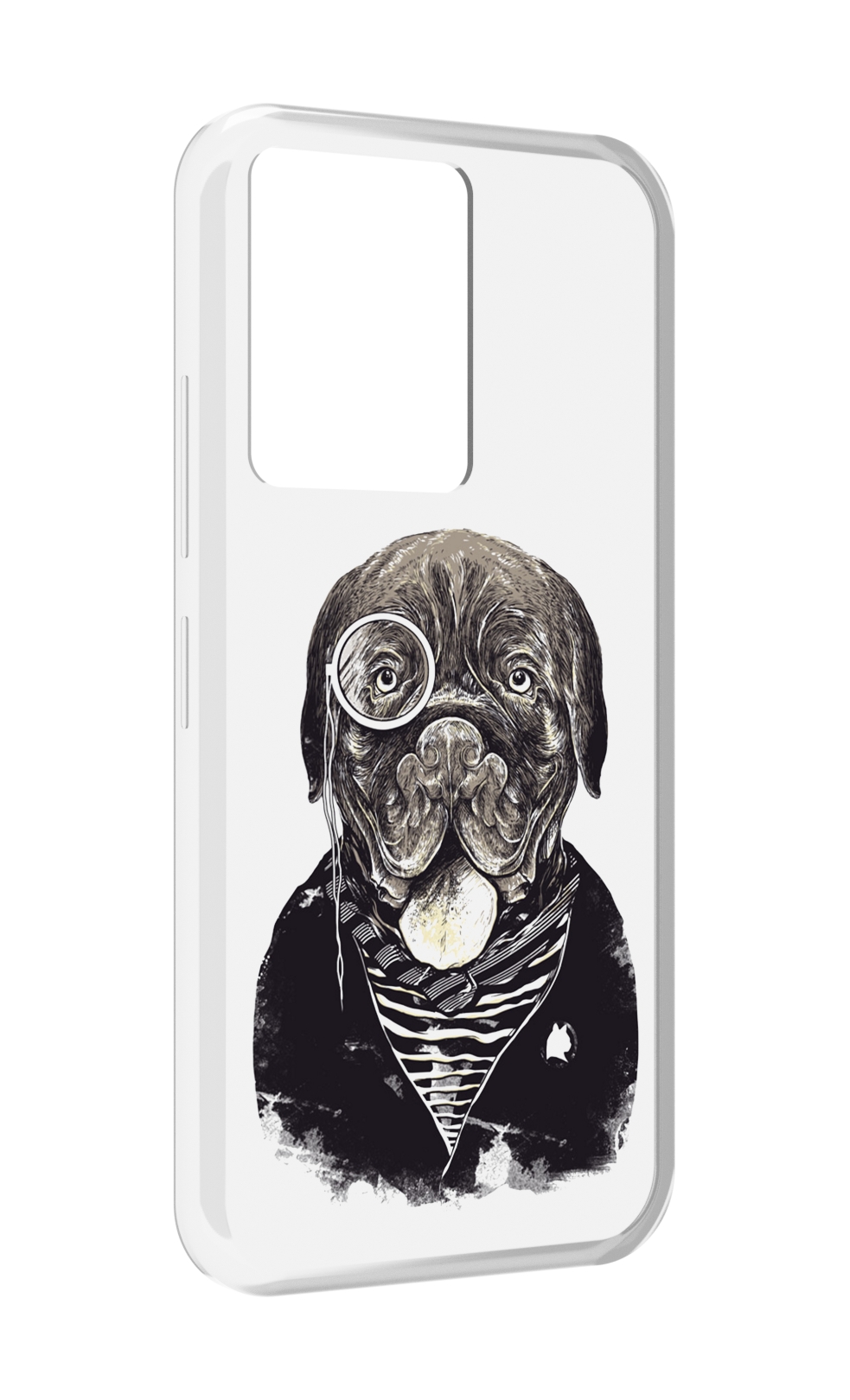 

Чехол MyPads солидный песик для Infinix Note 12 5G X671 / Note 12 Pro 5G, Прозрачный, Tocco