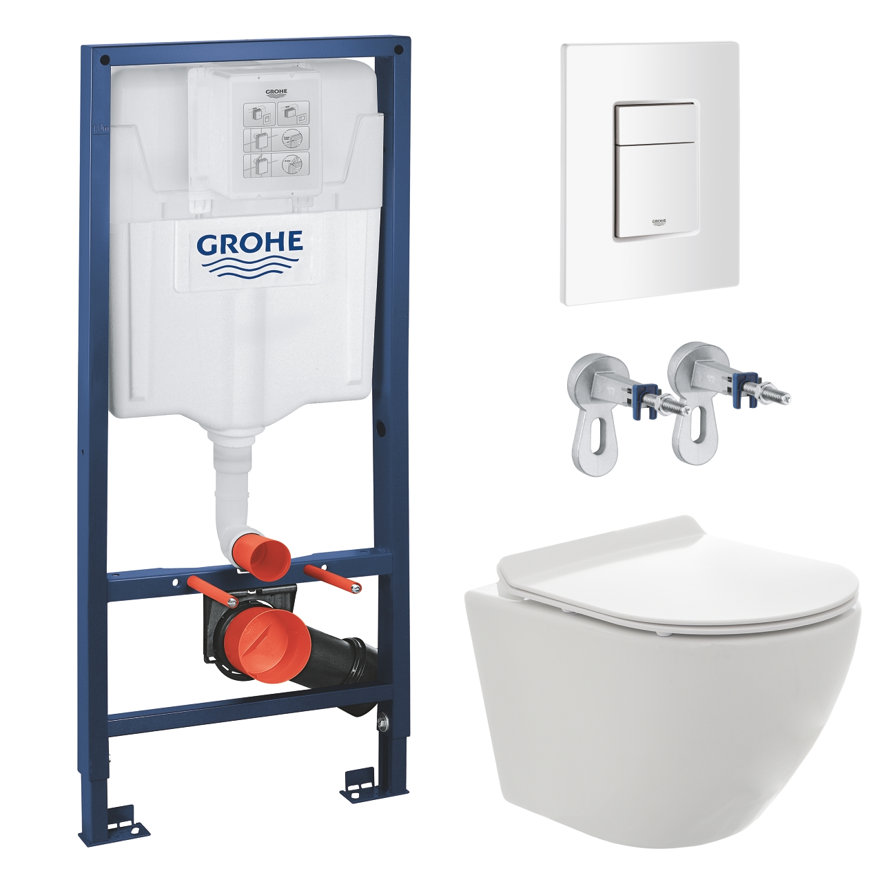 

Комплект инсталляции GROHE с унитазом AQUAme AQM2002 и сиденьем с микролифтом (NW0177)