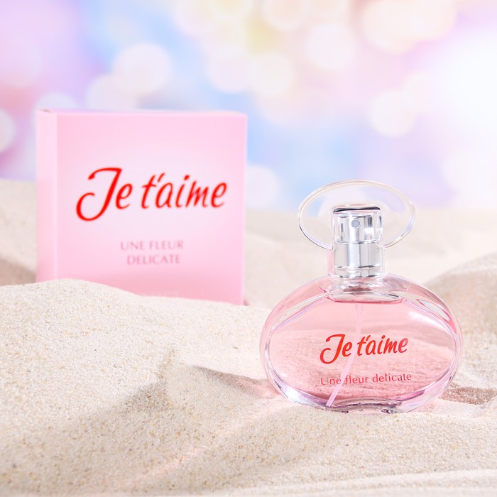 фото Туалетная вода женская je t'aime "une fleur delicate", 50 мл