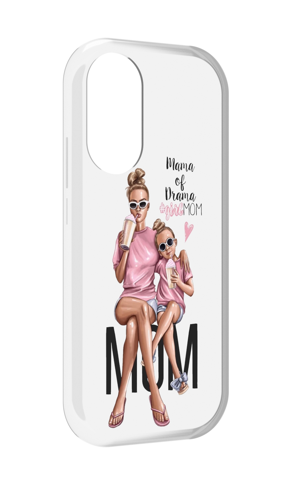 

Чехол MyPads Мама-мечты женский для Honor X7, Прозрачный, Tocco