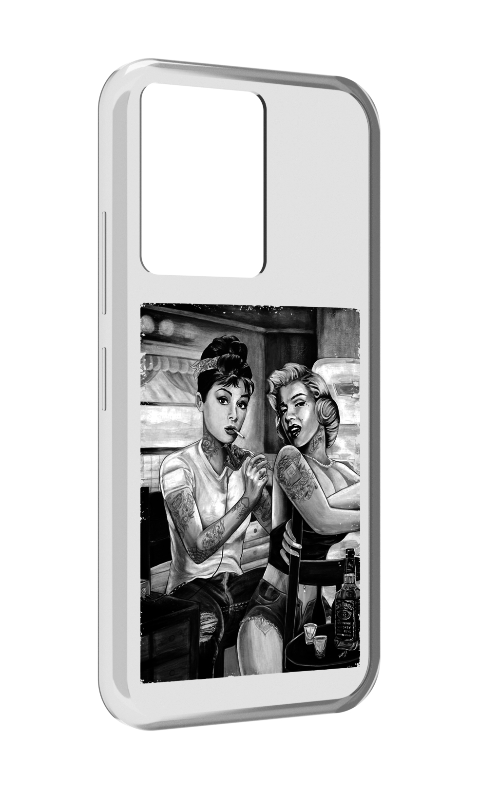 

Чехол MyPads тату мастер для Infinix Note 12 5G X671 / Note 12 Pro 5G, Прозрачный, Tocco