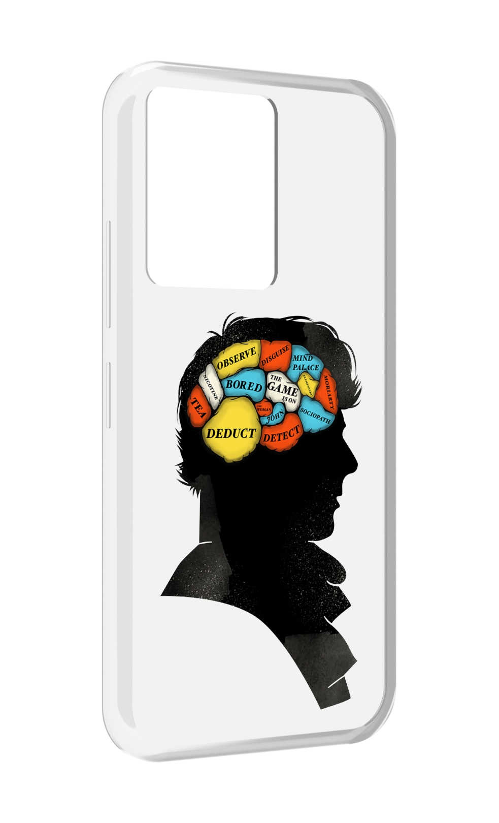 

Чехол MyPads темный рисунок для Infinix Note 12 5G X671 / Note 12 Pro 5G, Прозрачный, Tocco
