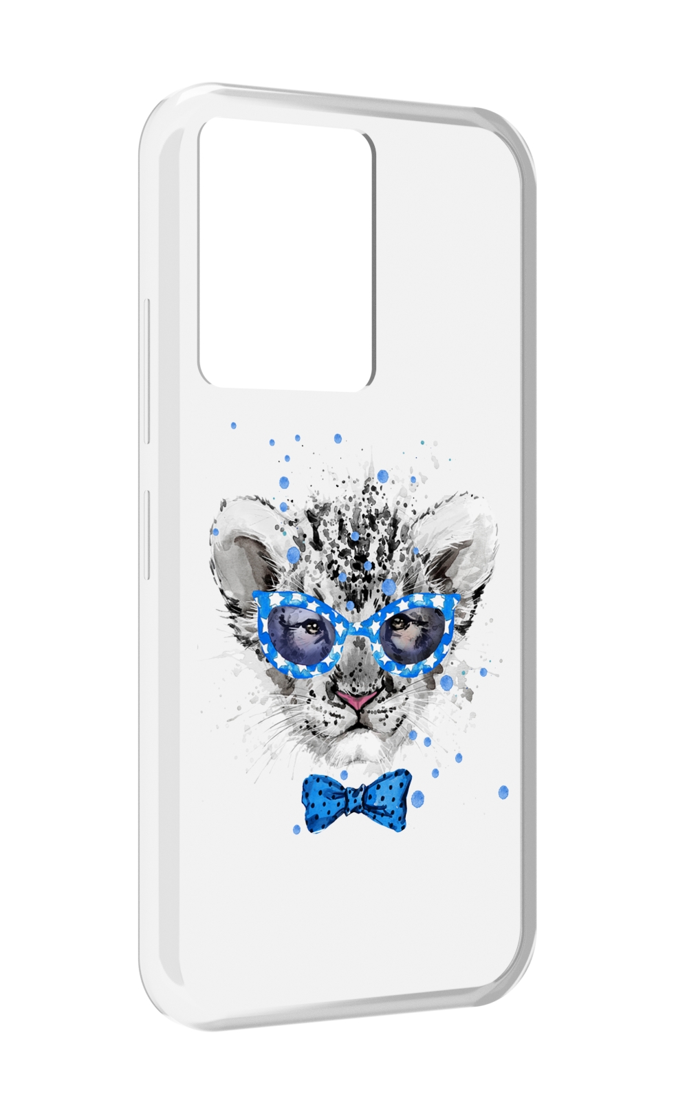 

Чехол MyPads тигренок с бабочкой для Infinix Note 12 5G X671 / Note 12 Pro 5G, Прозрачный, Tocco