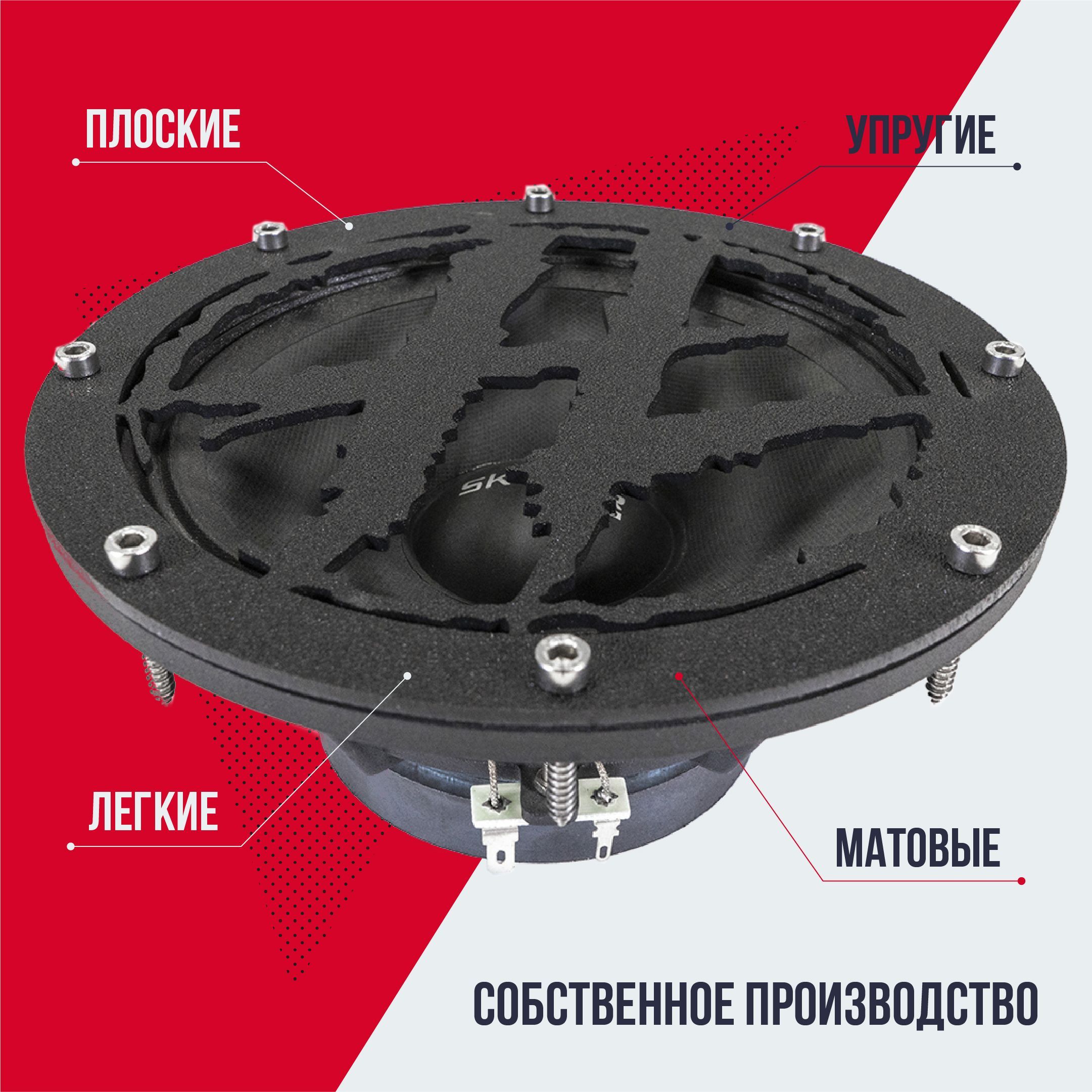 

Грили для динамиков 20 см 8 отверстий Hannibal -2, Грили на динамики