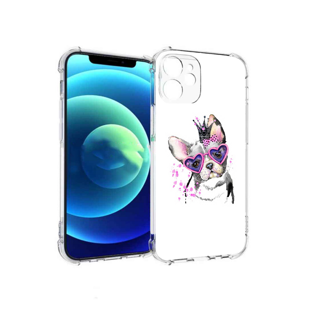 

Чехол MyPads Tocco для Apple iPhone 12 mini принцесса (PT157566.610.558), Прозрачный, Tocco