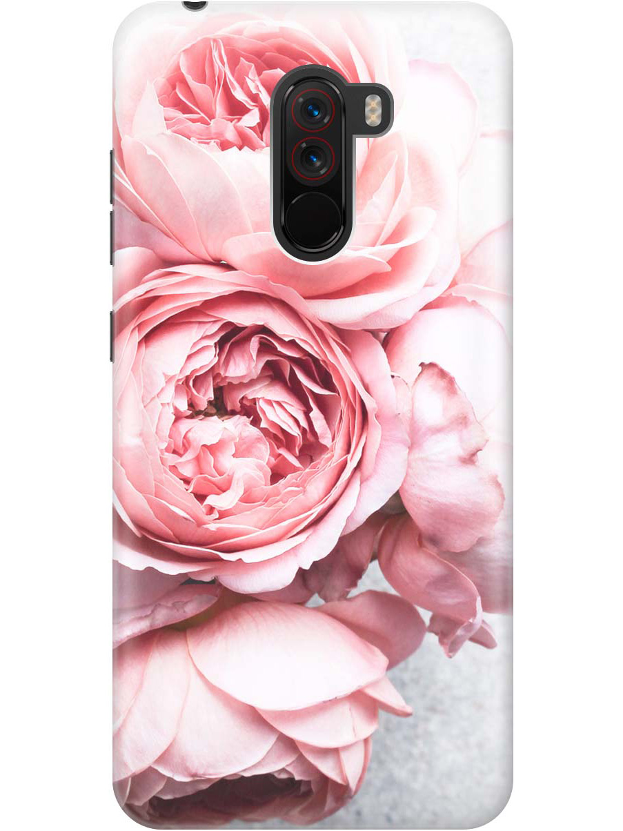 

Силиконовый чехол на Xiaomi Pocophone F1 с принтом "Нежность", Прозрачный;белый;зеленый;розовый, 719373321