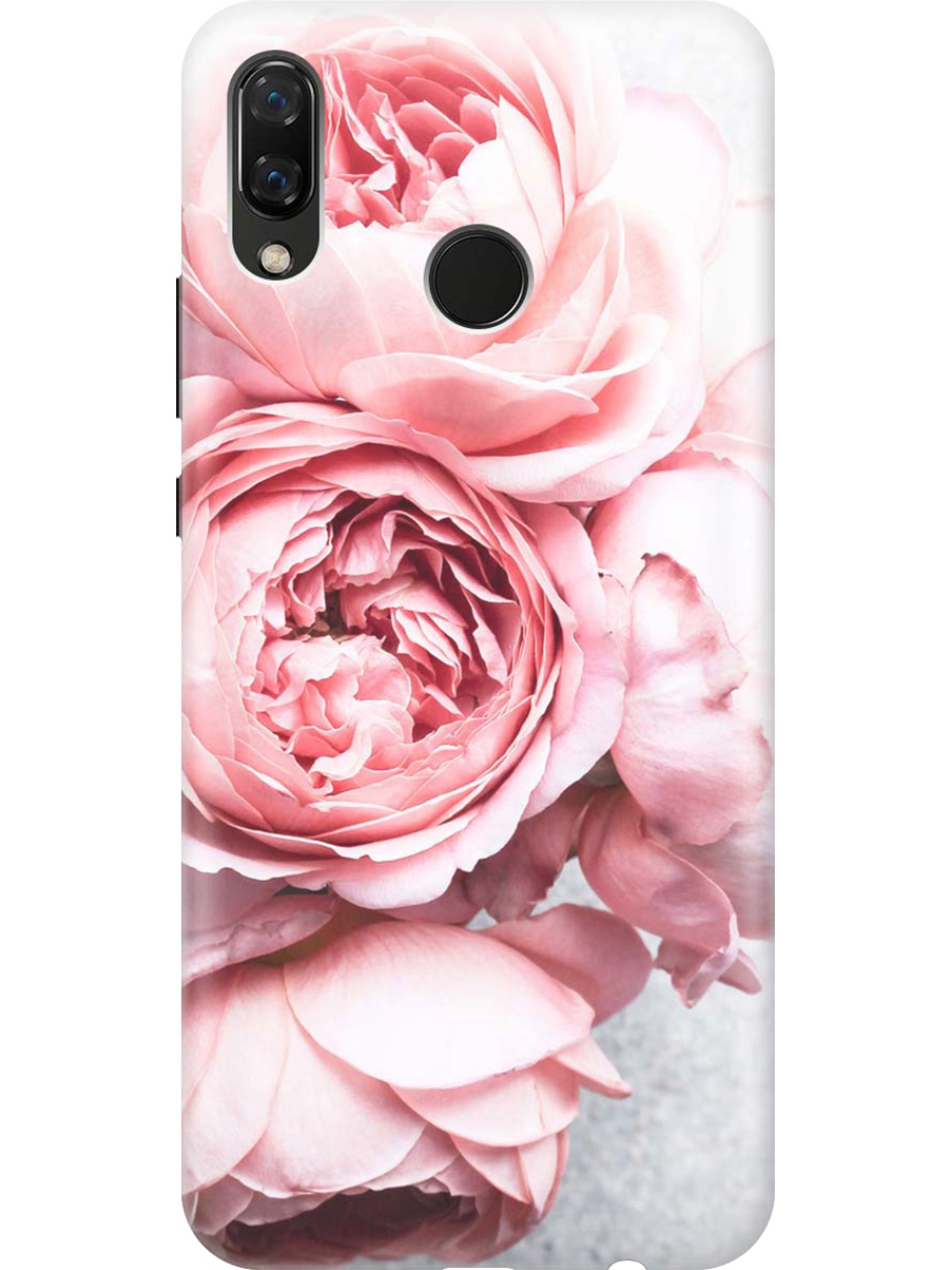 

Силиконовый чехол на Huawei Nova 3 с принтом "Нежность", Прозрачный;белый;зеленый;розовый, 718981121