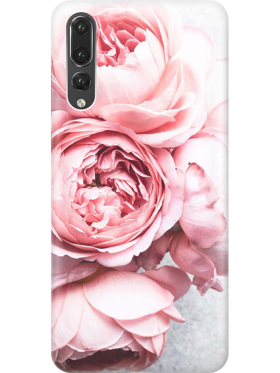 

Силиконовый чехол на Huawei P20 Pro с принтом "Нежность", Прозрачный;белый;зеленый;розовый, 717872321