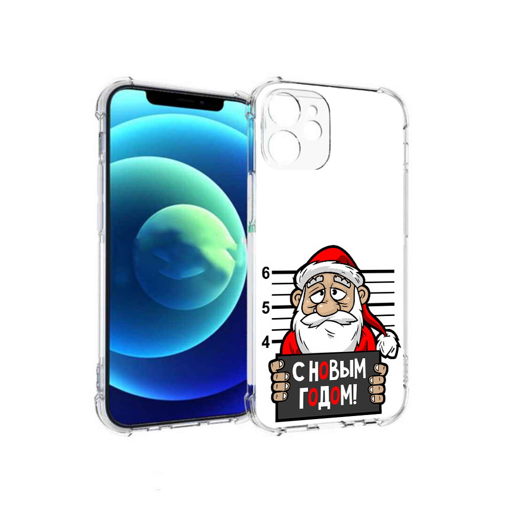 Чехол MyPads Tocco для Apple iPhone 12 mini ДМ с новым годом заключенный (PT157566.610.59)