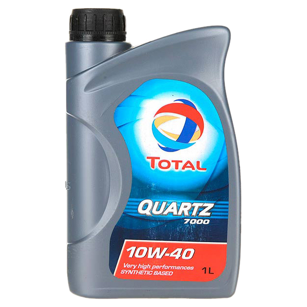 Моторное масло TOTAL полусинтетическое Quartz 7000 10w40 A3/B4, Sl/Cf, Mb 229 1л
