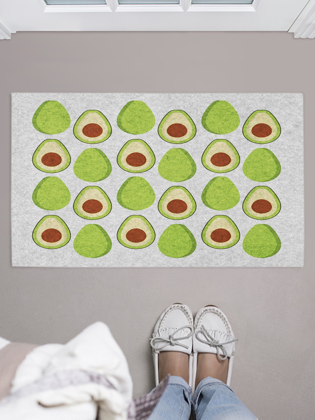 

Придверный коврик в прихожую для обуви, на резиновой основе, 75x45 см door_66827 JoyArty