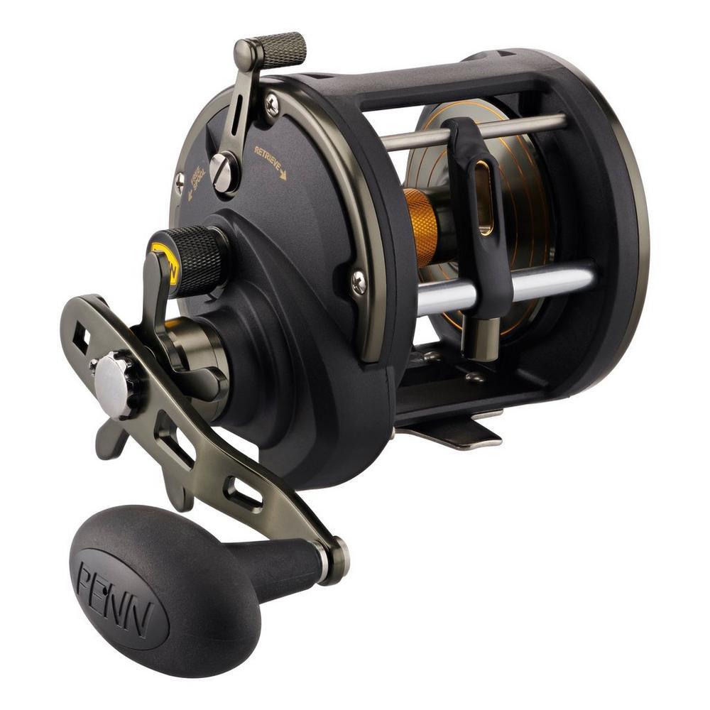 

Катушка для рыблаки троллинговая PENN SQUALL II 30LWLC REEL BOX, Черный, Squall II Level Wind