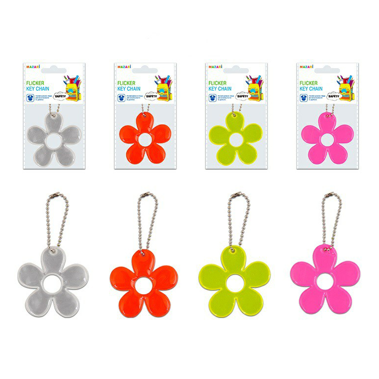 

Брелок унисекс MAZARi Цветок, цвета в ассортименте, Цветок