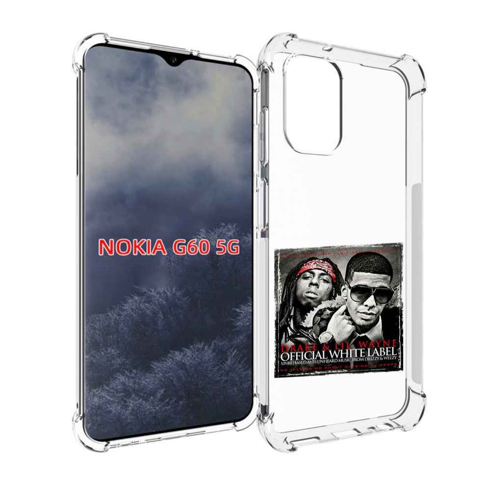 

Чехол MyPads Drake - Official White Label для Nokia G60 5G, Прозрачный, Tocco