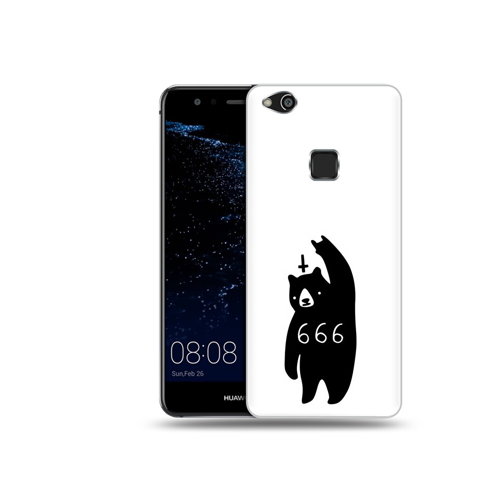 Чехол MyPads Tocco для Huawei P10 Lite медведь 666 (PT62135.59.462)