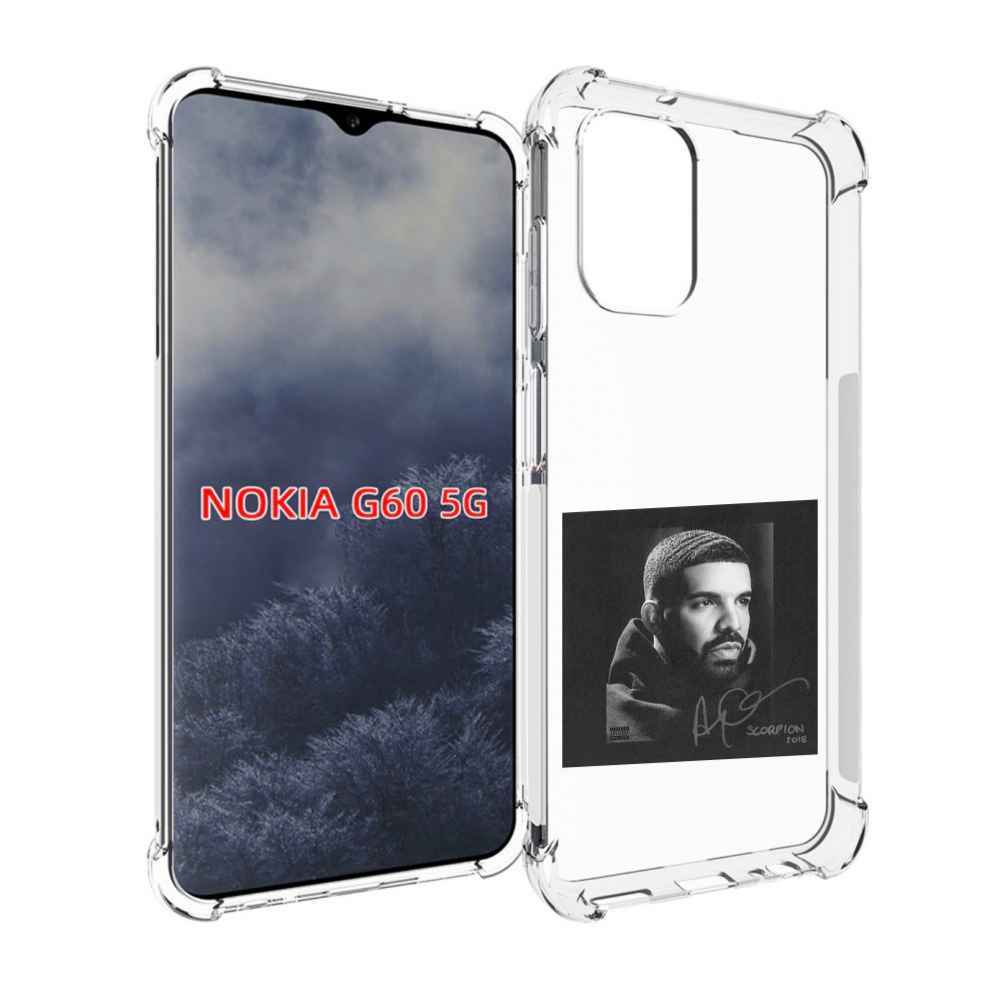 

Чехол MyPads Drake - Scorpion для Nokia G60 5G, Прозрачный, Tocco